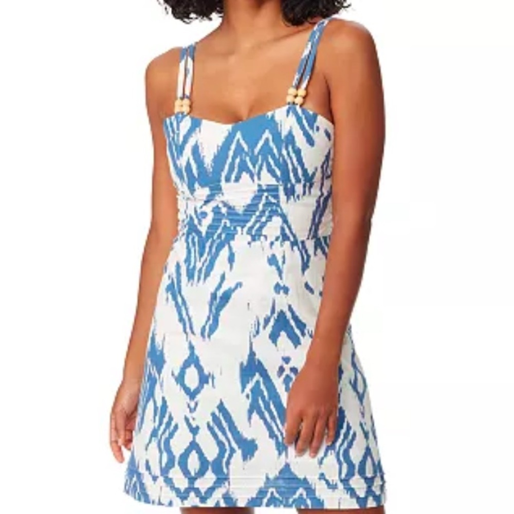 Sam Edelman Tinsley White Ikat Mini Dress Size S NWT!
